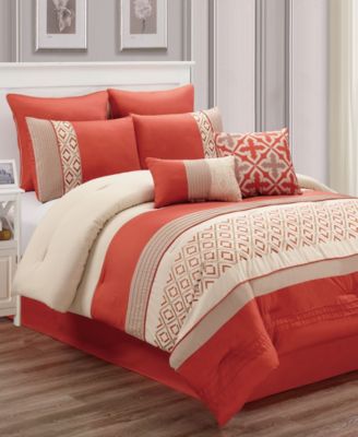 Riverbrook Home - Janna 8pc Queen Comforter Set