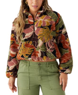O'Neill - Juniors' Kacey Quarter-Zip Long-Sleeve Sweatshirt
