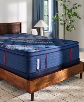 Sealy - Posturepedic Elite Albany II 15" Soft Euro Pillow Top Mattress - California King