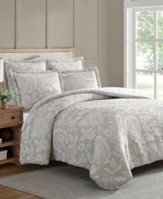 Levtex - Sarrah Textured 3-Pc. Duvet Cover Sets