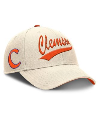 Nike - Men's  Natural Clemson Tigers Primetime Rise Adjustable Hat