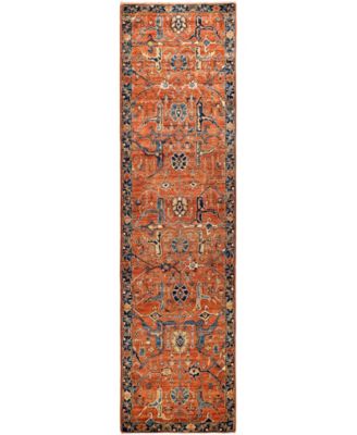 ADORN HAND WOVEN RUGS - Serapi M1945 2'8''x9'10'' Runner Area Rug