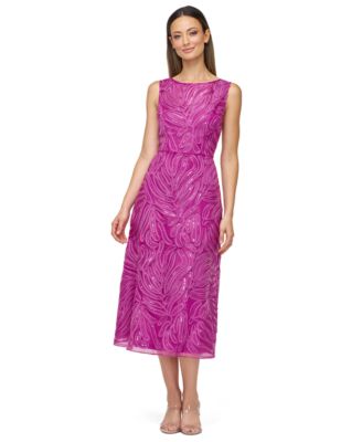 JS Collections - Women's Embellished A-Line Dress