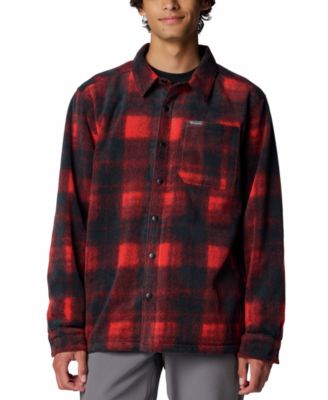 Columbia - Men's Steens Mountain Plaid Fleece Shirt Jacket