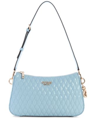GUESS - Betula Top Zip Small Quilted Shoulder Bag