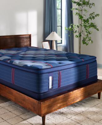 Sealy - Posturepedic Elite Brenham II 16" Firm Euro Pillow Top Mattress - King