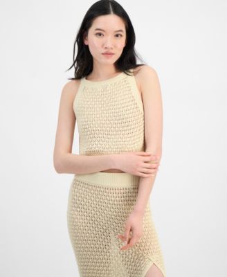 GUESS - Women's Crochet Crop Top
