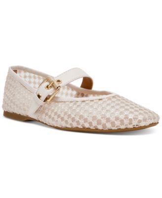 DV Dolce Vita - Women's Mulaney Mesh Buckle Mary Jane Flats