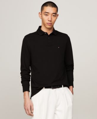 Tommy Hilfiger - Men's 1985 Regular-Fit Long-Sleeve Polo Shirt