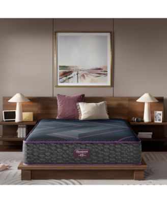 Beautyrest - World Class Level Three 13" Hybrid Plush Tight Top Mattress Set - Full