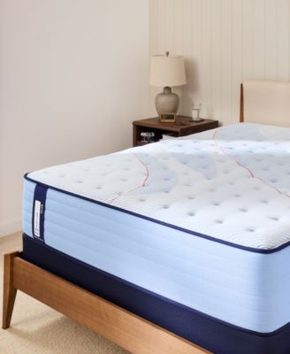Sealy - Posturepedic Kersall 14" Medium Tight Top Mattress Set - Full