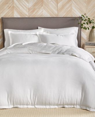 Hotel Collection - Linen Blend 3-Pc. King Comforter Set, Created for Macy's