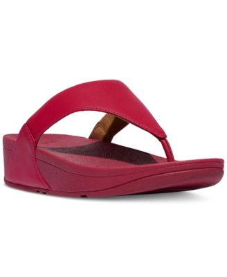 FitFlop - Lulu Leather Toepost Flip-Flop Sandals