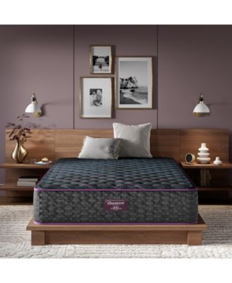 Beautyrest - World Class Level Three 14.25" Extra Firm Tight Top Mattress Set - Twin