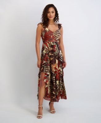 Siena - Women's Sleeveless Chiffon A-Line Dress