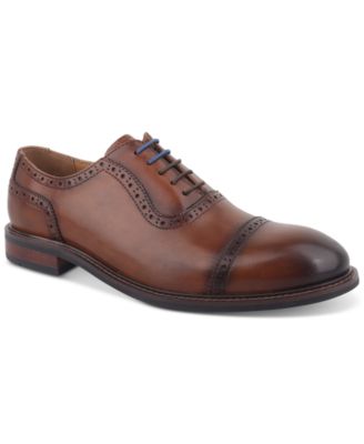 Bar III - Men's Ashfordd Cap Toe Brogue Leather Dress Shoe