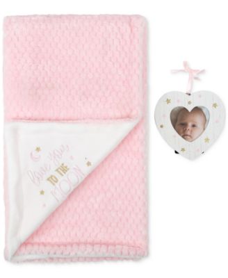 Baby Essentials - Love You to the Moon Blanket & Frame, 2 Piece Set