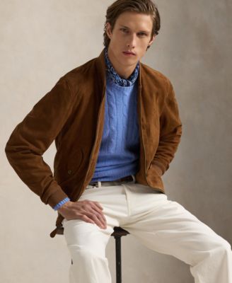 Polo Ralph Lauren - Men's Suede Bomber Jacket