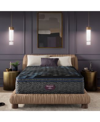 Beautyrest - World Class Level Four 16.25" Plush Pillow Top Mattress Set - Queen