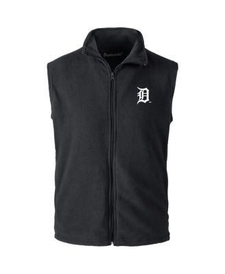 Dunbrooke - Men's&nbsp; Black Detroit Tigers Full-Zip Vest