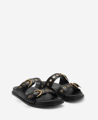 MANGO - Women's Buckle Strap Sandals