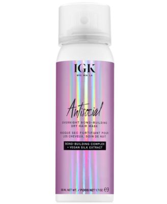 IGK Hair - Antisocial Overnight Bond-Building Dry Hair Mask