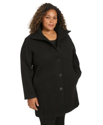 Calvin Klein - Plus Size Walker Coat