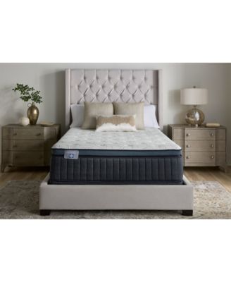 Charter Club by Sealy - Blissful Bay 15.5" Plush Pillow Top Mattress Set - Queen